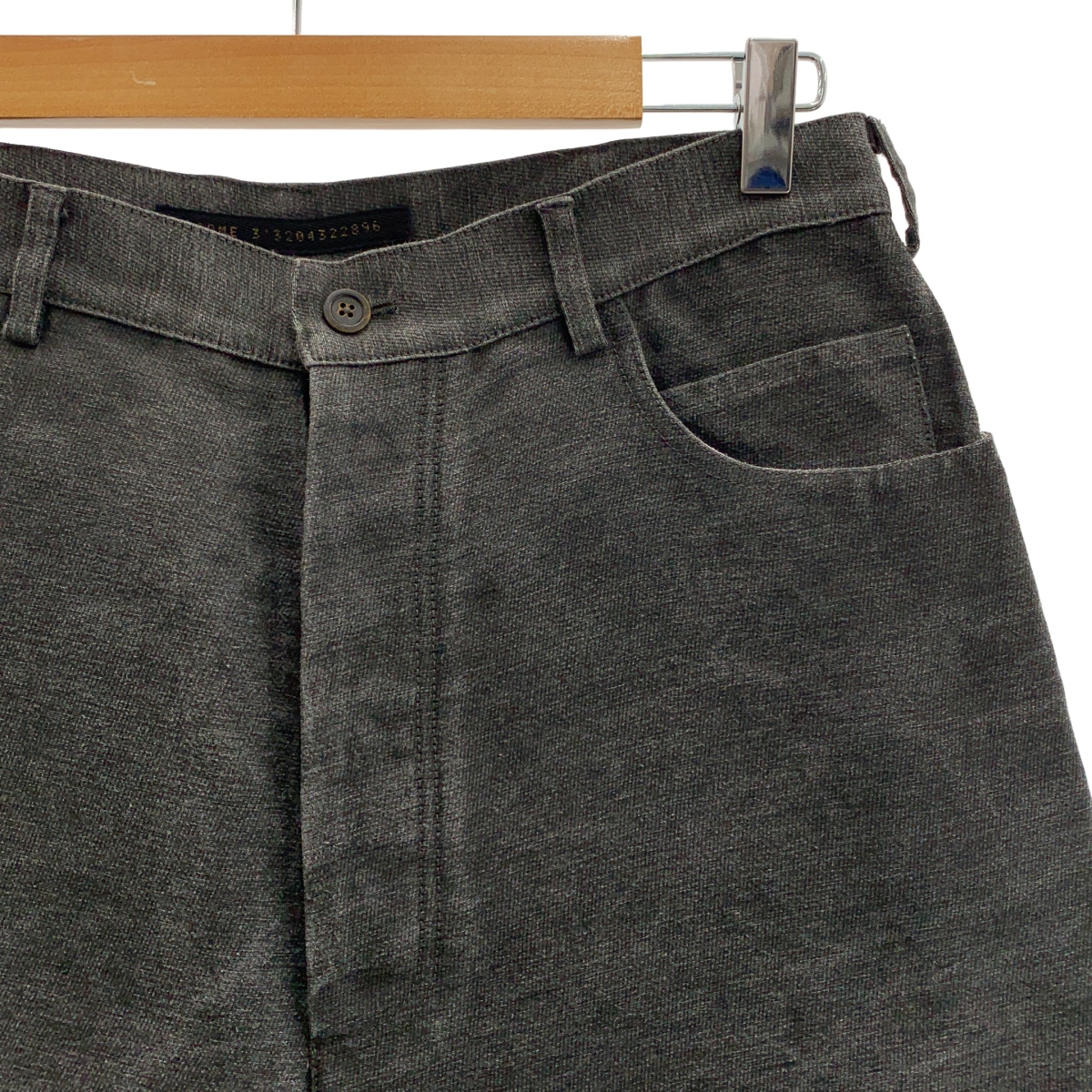 その他 ブラックデニム ワイドパンツ