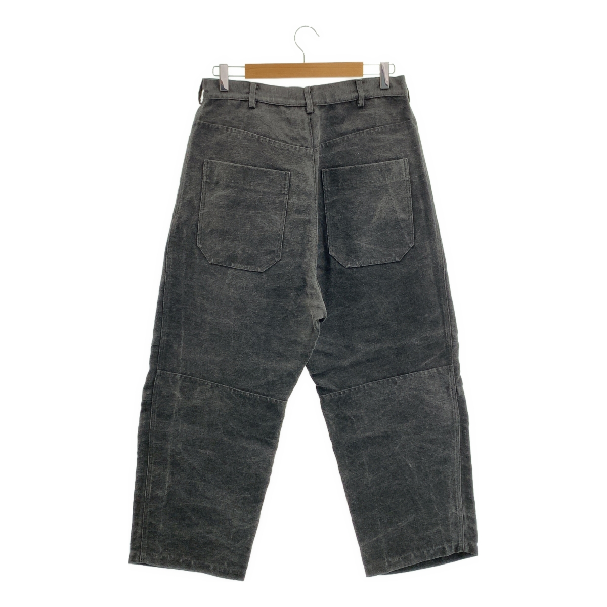 その他 ブラックデニム ワイドパンツ