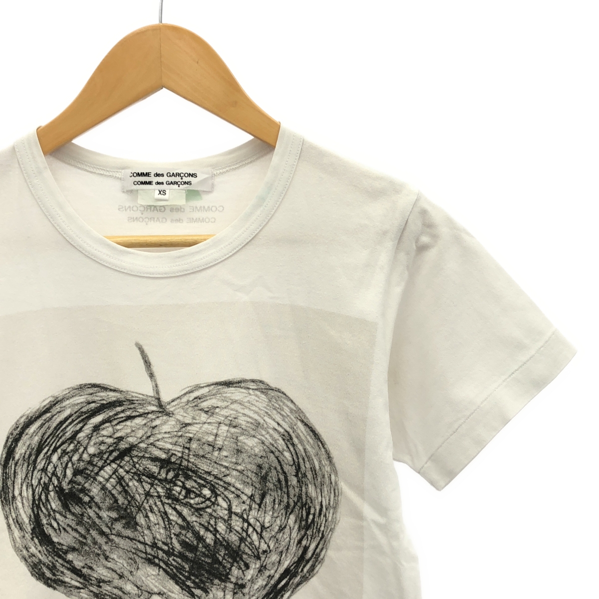 COMME des GARCONS COMME des GARCONS / コムコム 両面プリント クルーネック Tシャツ カットソー