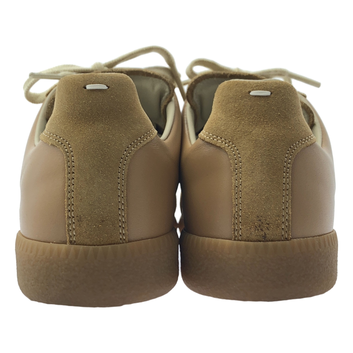 Maison Margiela / メゾンマルジェラ レザー スエード 切替 ジャーマントレーナー スニーカー