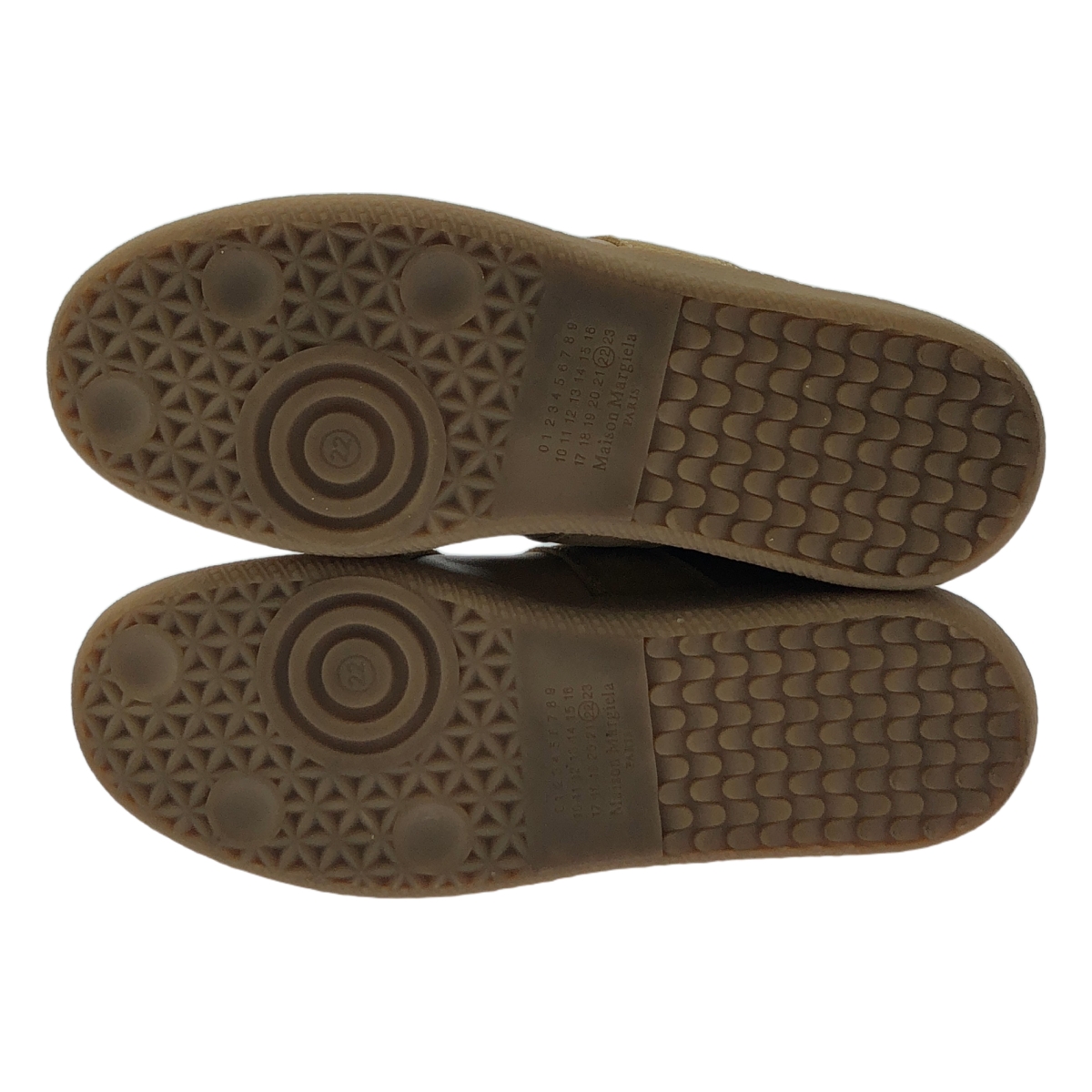 Maison Margiela / メゾンマルジェラ レザー スエード 切替 ジャーマントレーナー スニーカー