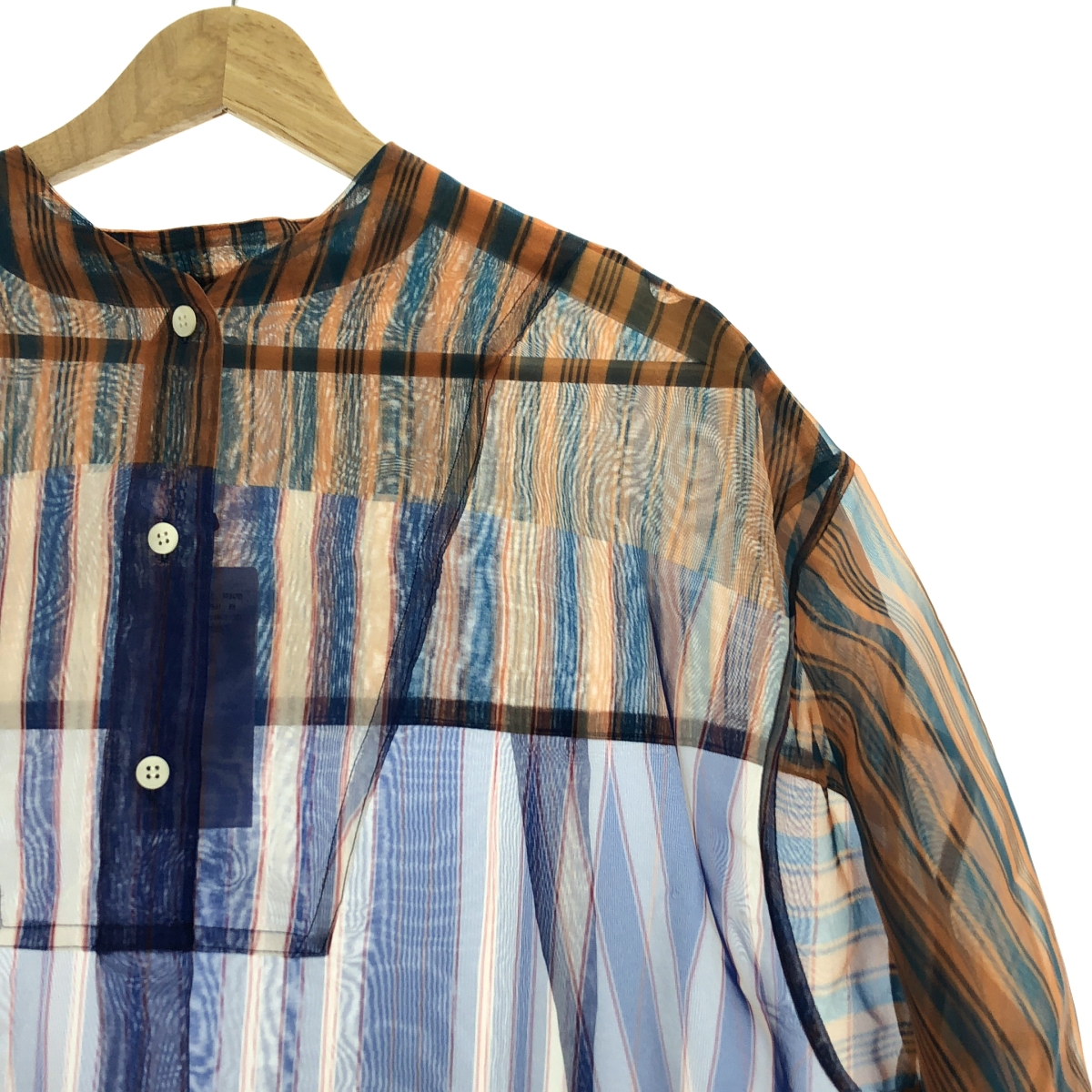 TELMA / テルマ ストライプ シアー カットソー