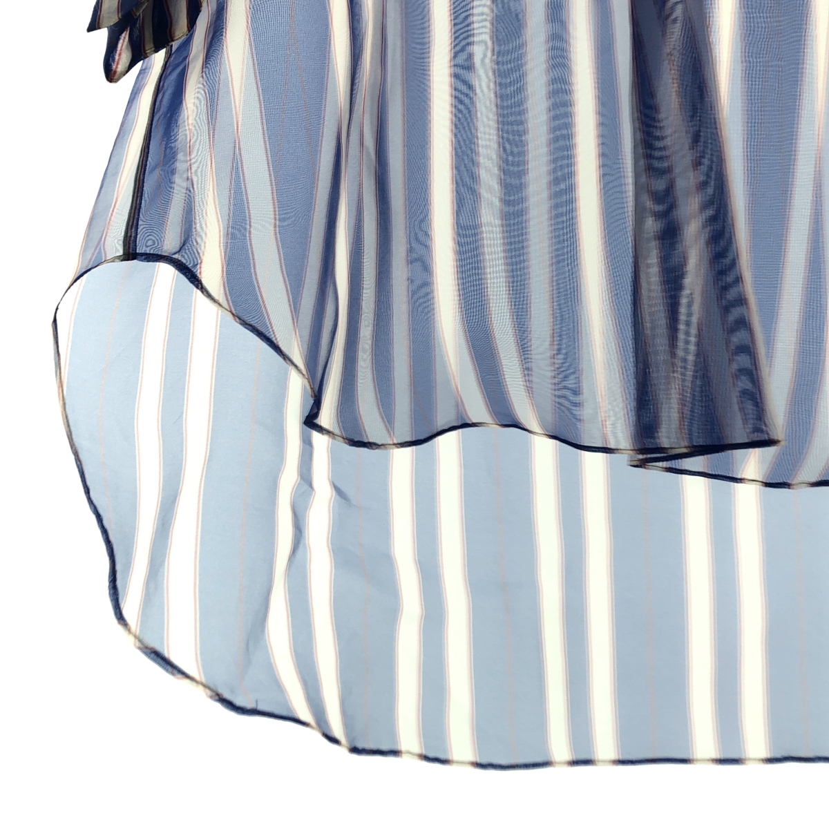 TELMA / テルマ ストライプ シアー カットソー