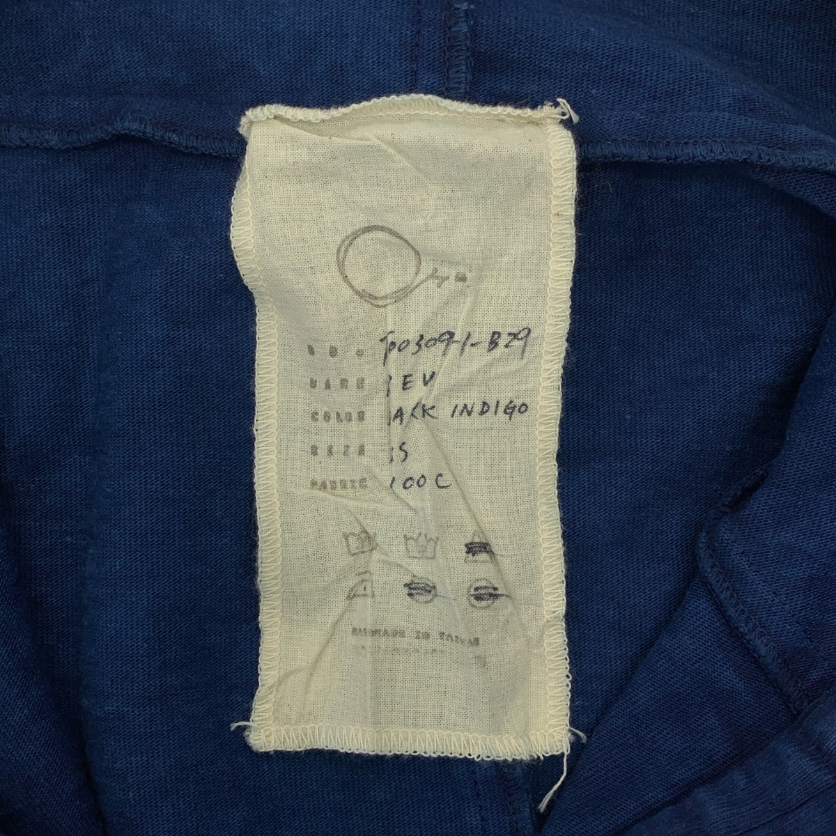 TOOGOOD / トゥーグッド インディゴ ジャケット