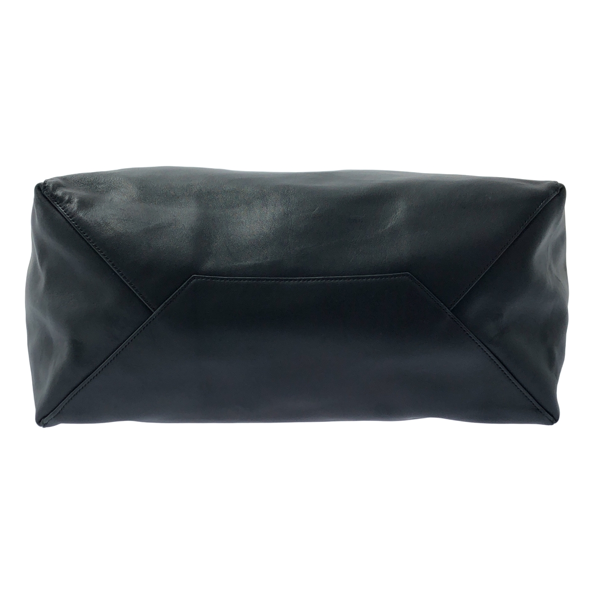 CELINE / セリーヌ フィービ期 ホリゾンタルカバ ロゴ レザー トートバッグ