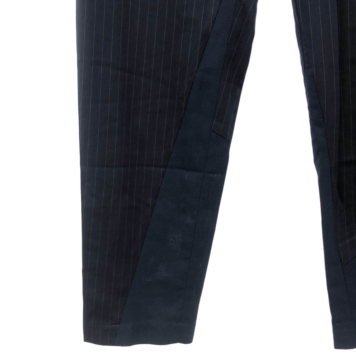 MIHARA YASUHIRO / ミハラヤスヒロ セットアップ ウール ストライプ パネル切替 2B テーラードジャケット スラックス