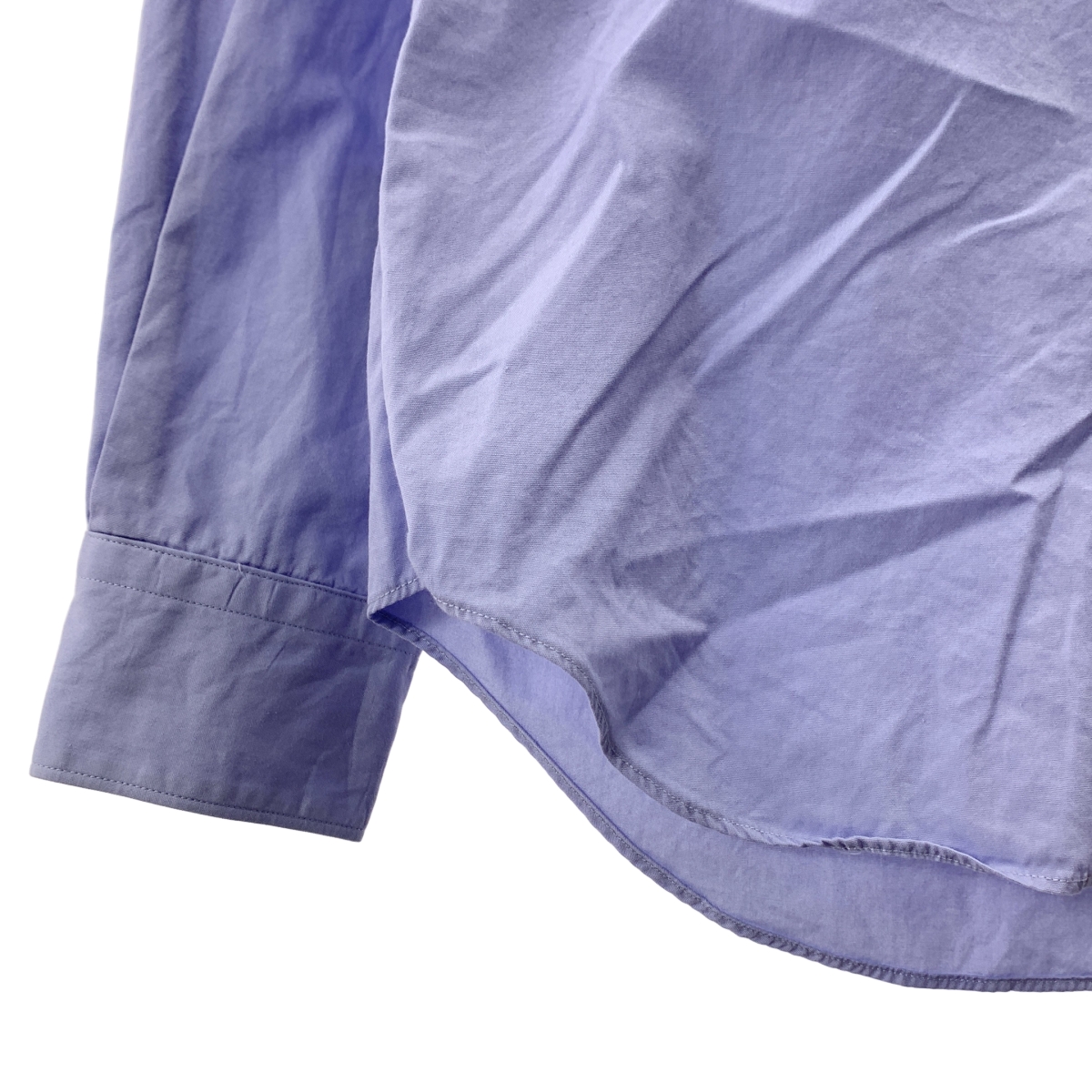 COMME des GARCONS COMME des GARCONS / コムコム コットン ラウンドカラー フリル シャツ