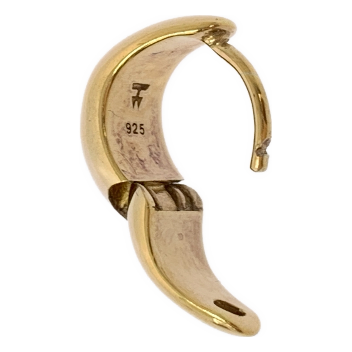 その他 Ice Hoops Small Gold フープピアス