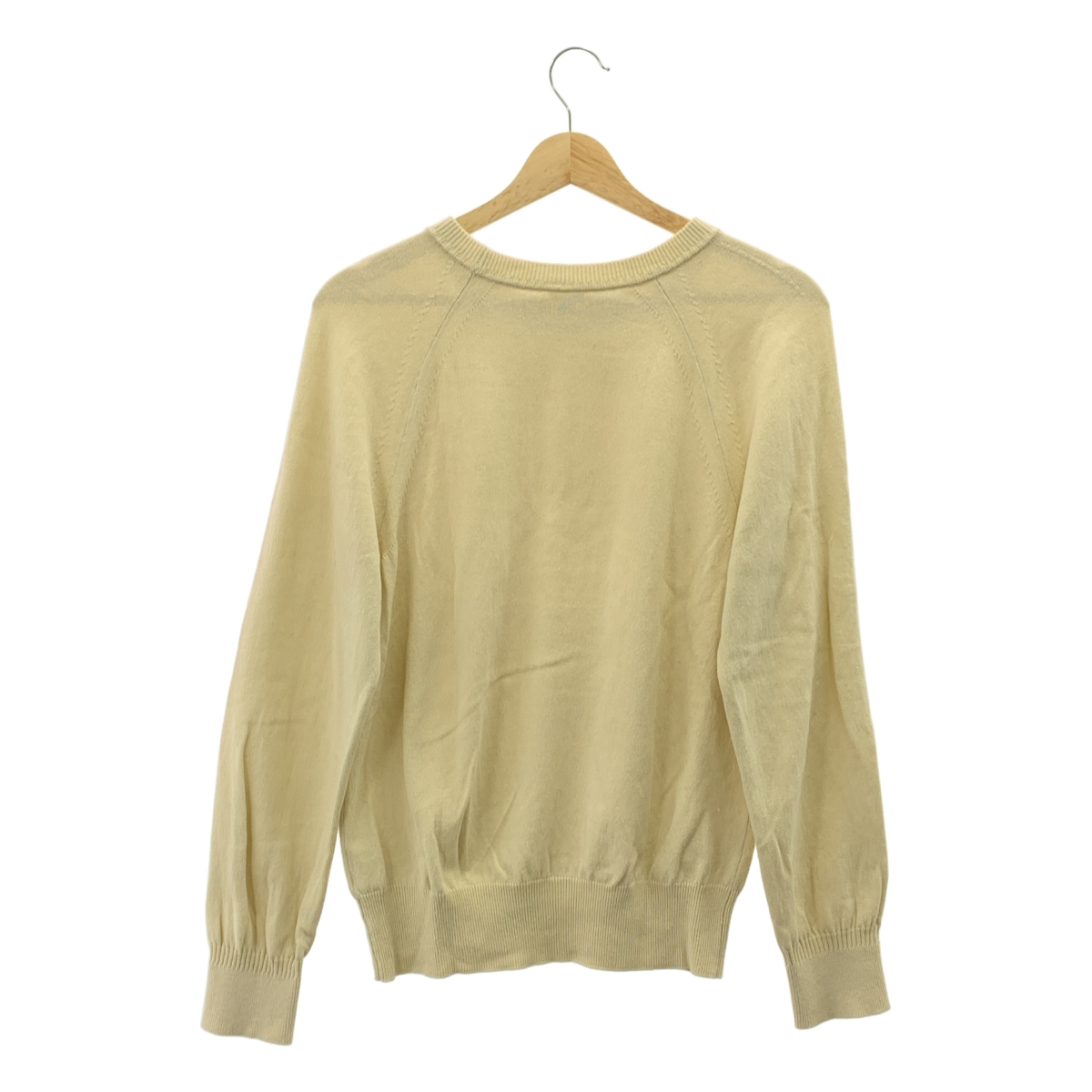 IENA LA BOUCLE / イエナラブークル コットン ウール プルオーバー ニット