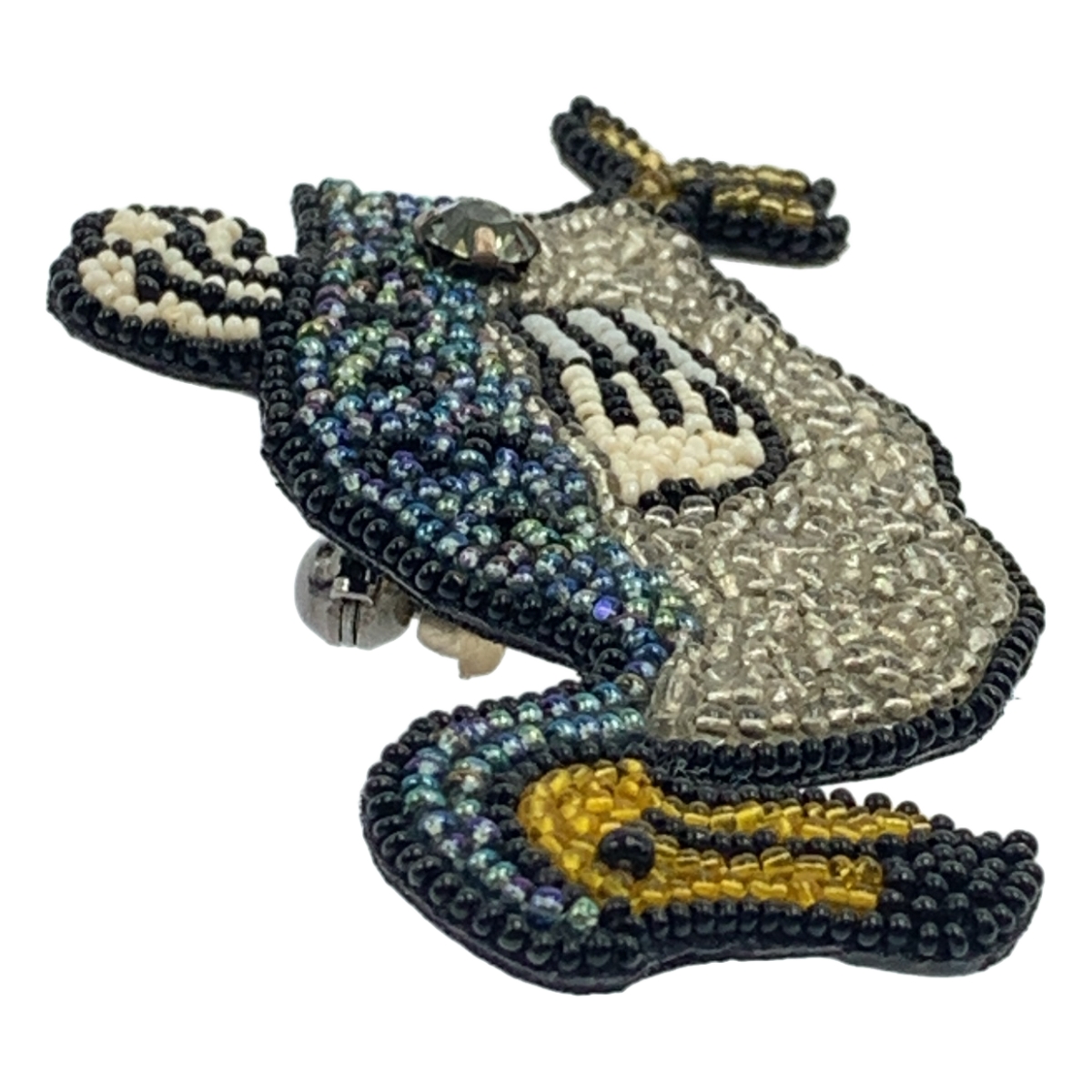 その他 小林モー子 / ビーズ 装飾 ピンブローチ