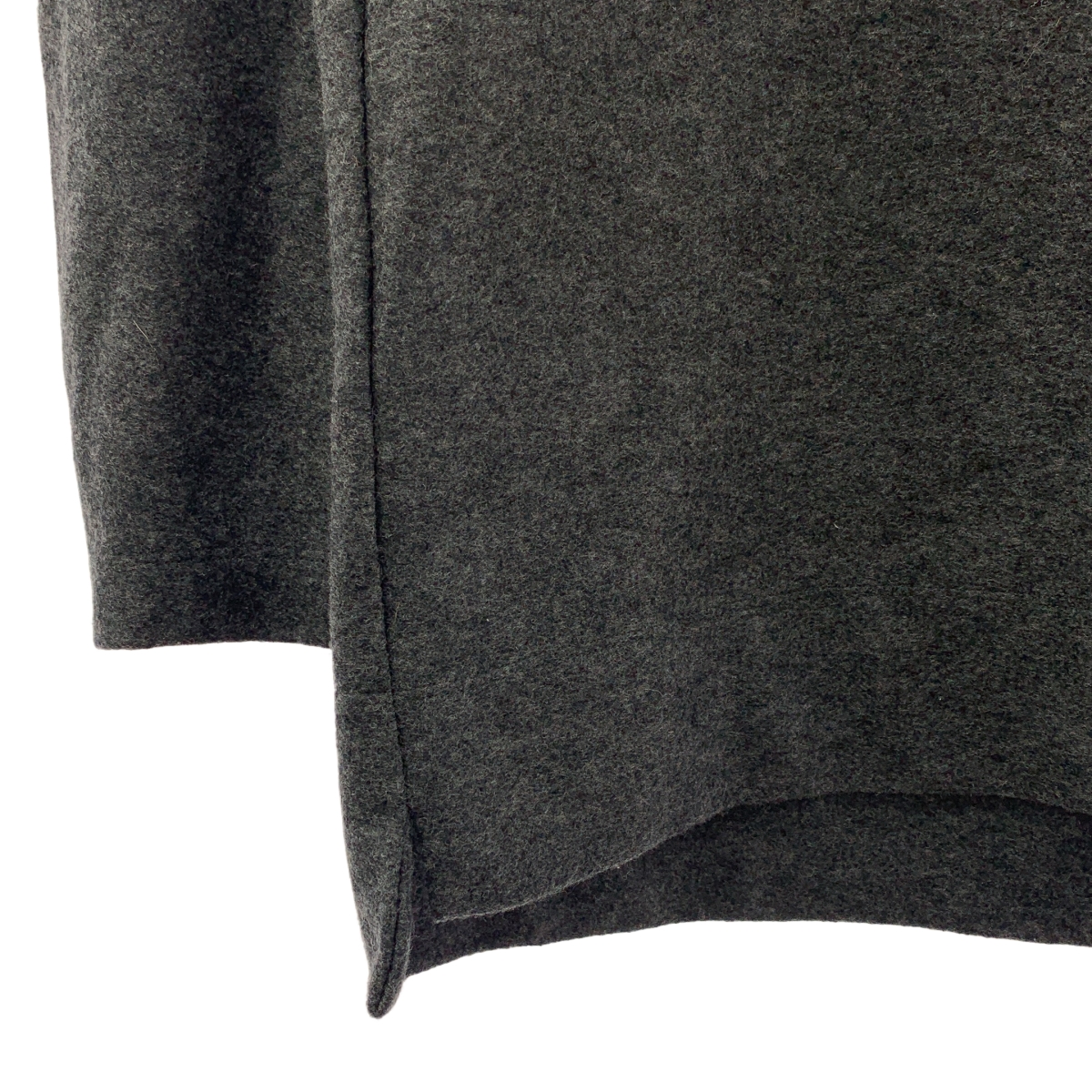 NO CONTROL AIR / ノーコントロールエア リングウールニットメルトンクルーネックプルオーバー