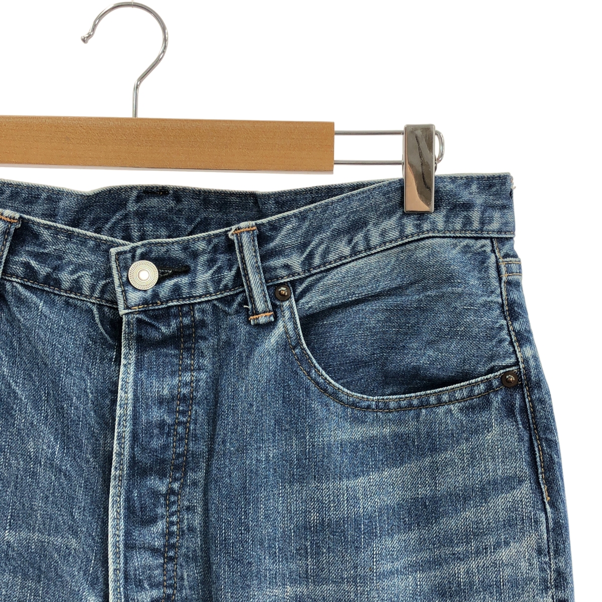 A.PRESSE / アプレッセ Washed Denim Pants E / セルビッチ デニムパンツ