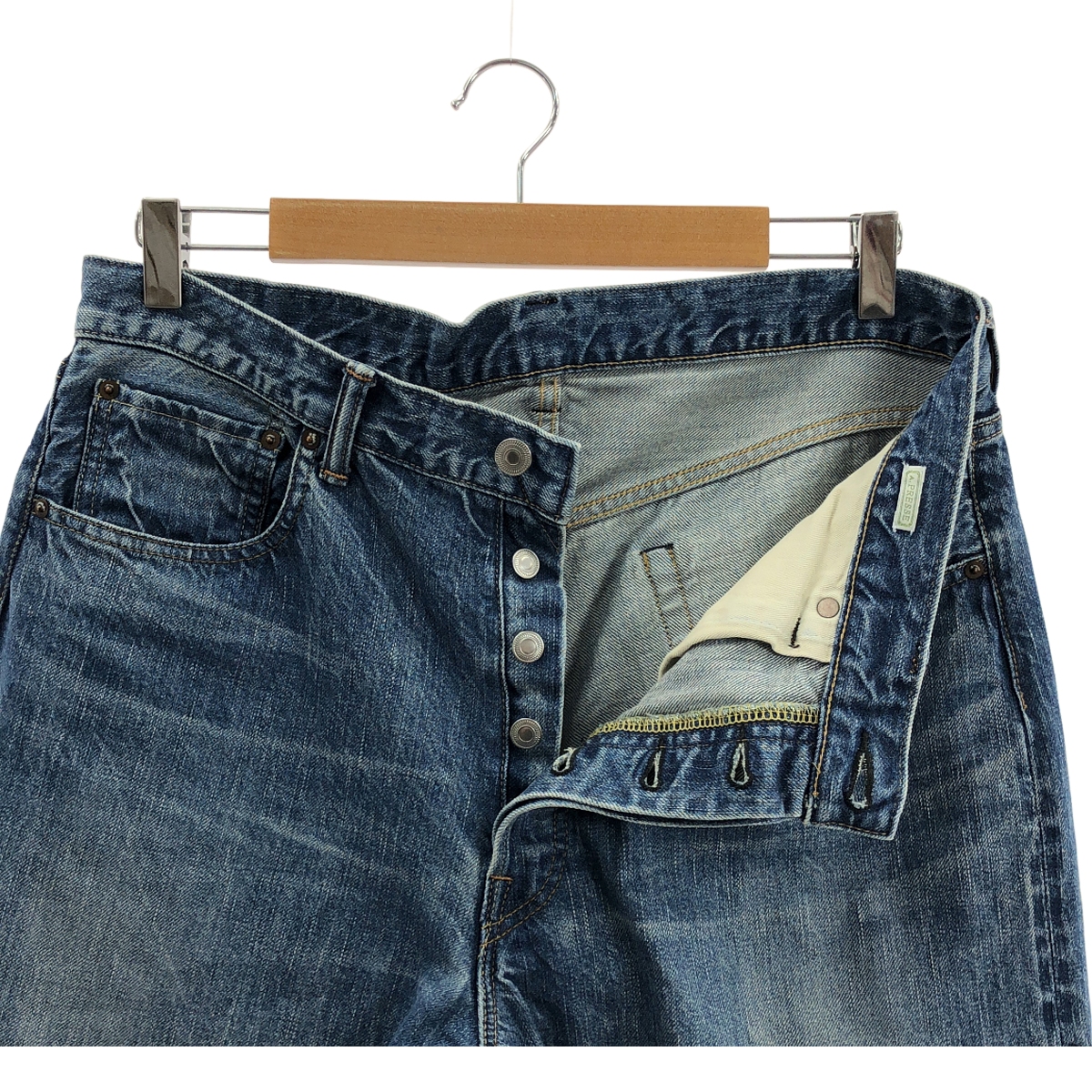 A.PRESSE / アプレッセ Washed Denim Pants E / セルビッチ デニムパンツ