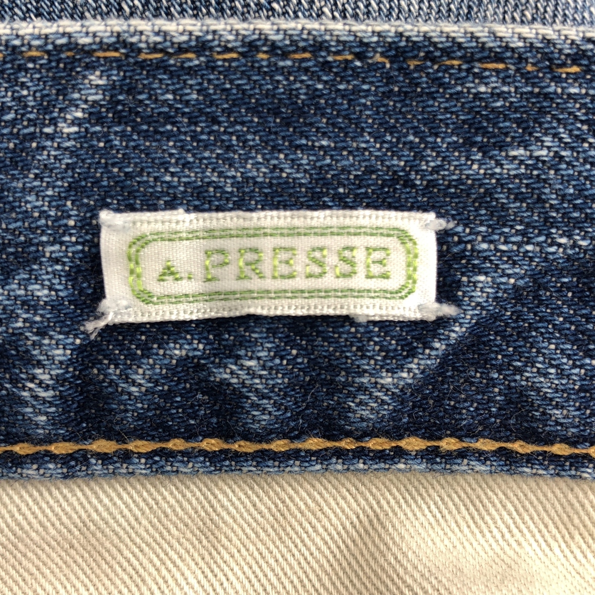 A.PRESSE / アプレッセ Washed Denim Pants E / セルビッチ デニムパンツ