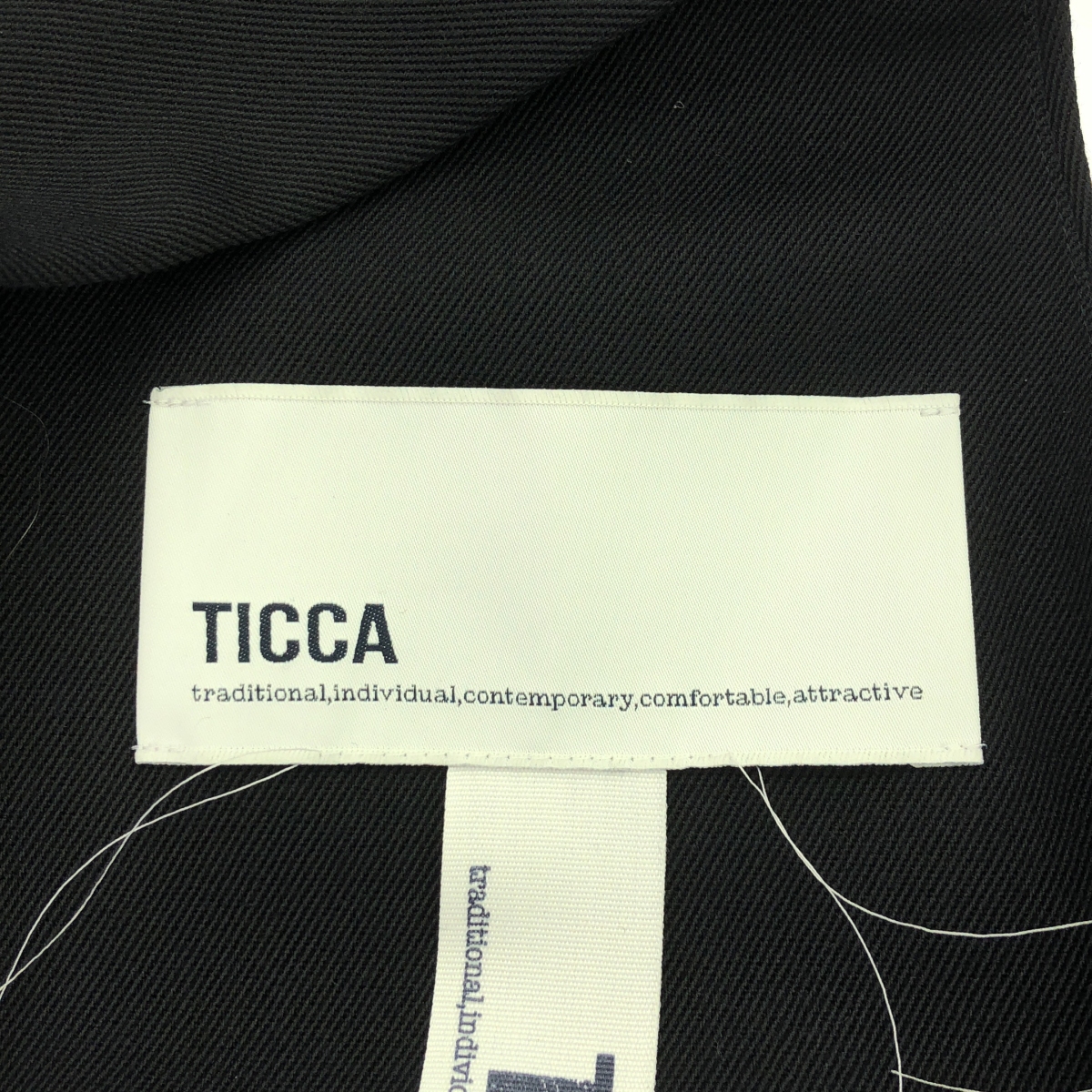 TICCA / ティッカ JUMPER DRESS ウール ジャンパースカート ワンピース