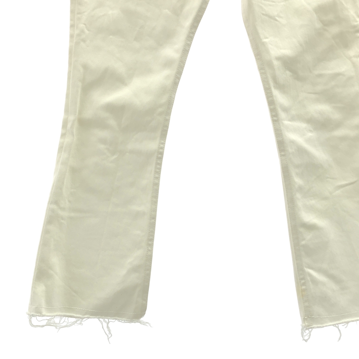 MADISON BLUE / マディソンブルー HEM CUT SLIM FLARE DENIM フレア デニムパンツ