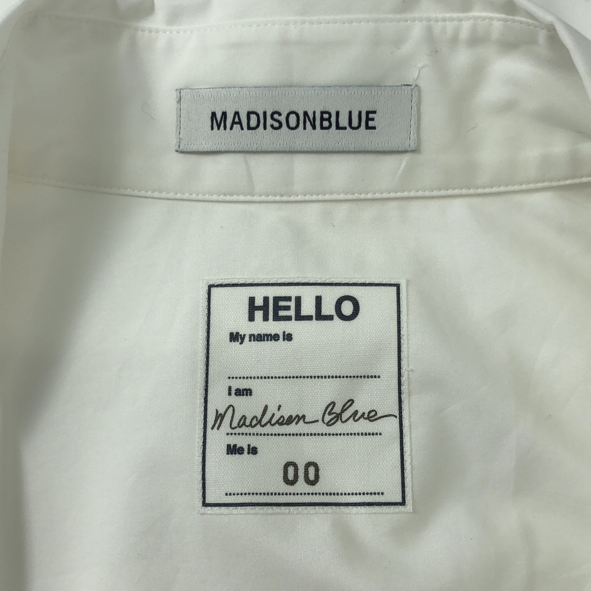 MADISON BLUE / マディソンブルー J.BRADLEY LONGSLEEVE SHIRT コットン シャツ
