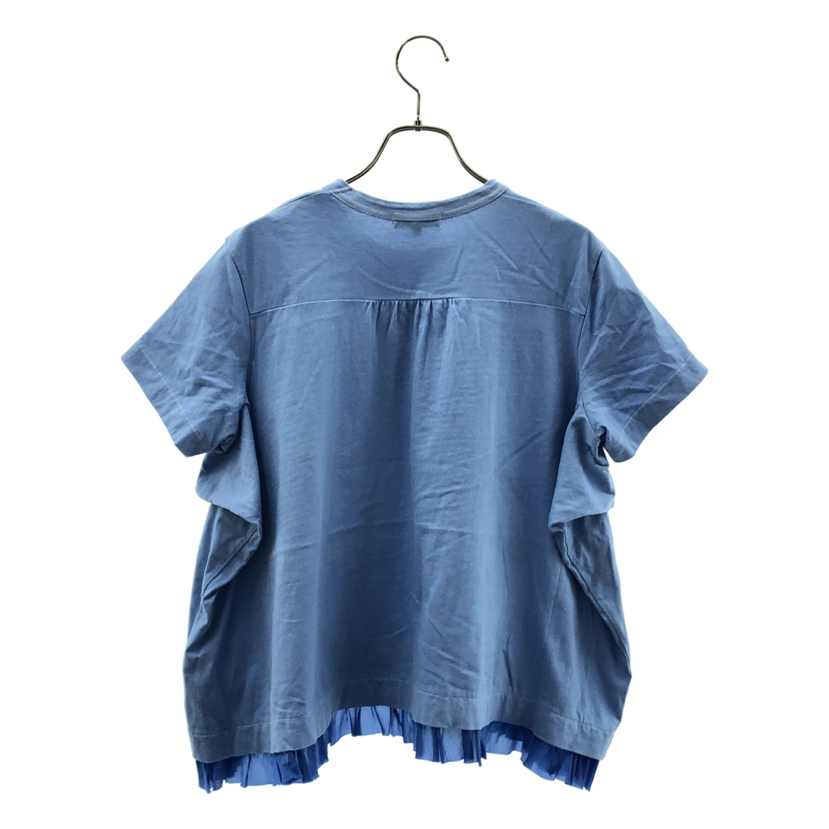 tricot COMME des GARCONS / トリココムデギャルソン コットン 製品染め フリルTシャツ