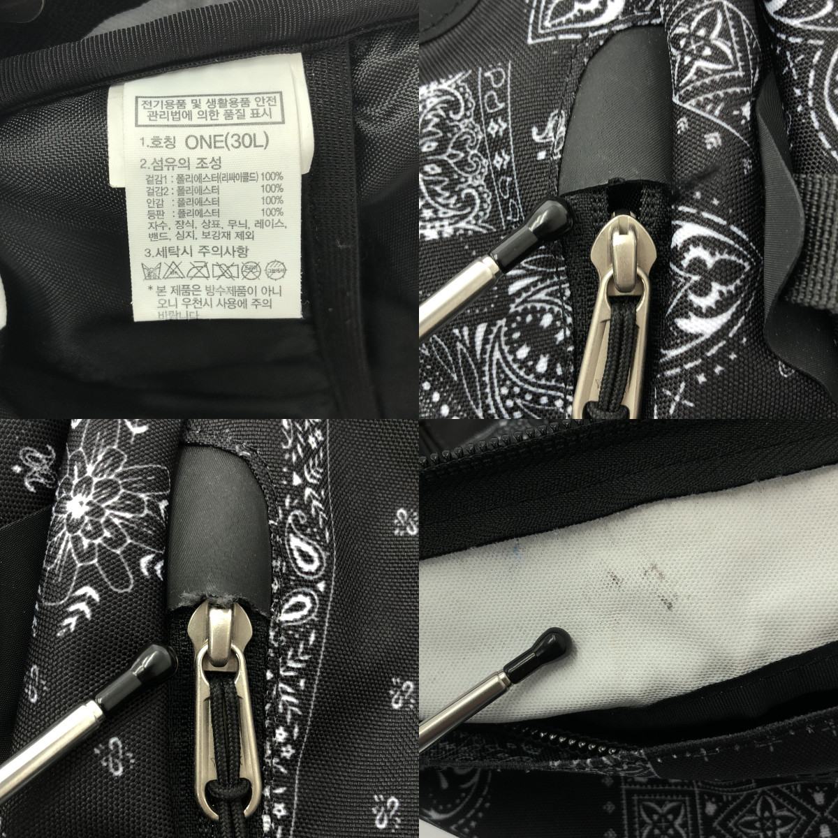 THE NORTH FACE / ザノースフェイス BIG SHOT 30L バンダナ柄 バックパック