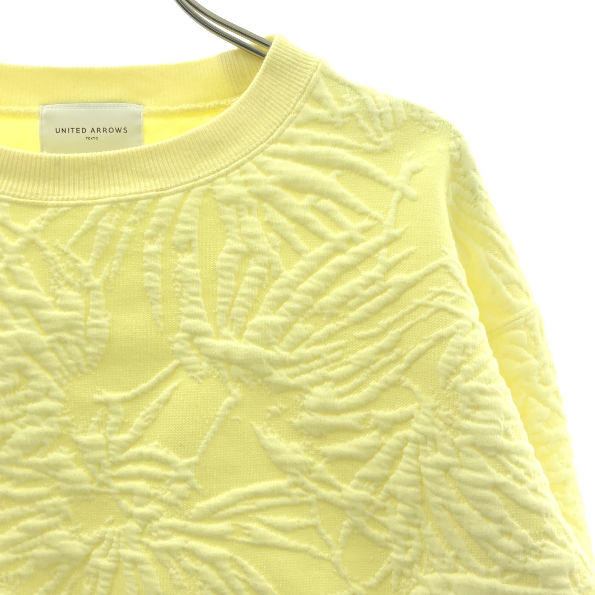 UNITED ARROWS / ユナイテッドアローズ キルトジャガード スウェット