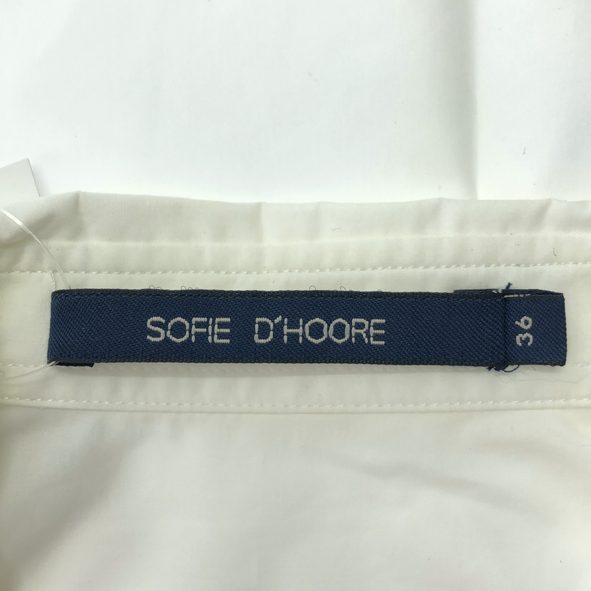 SOFIE D'HOORE / ソフィードール BISSAU / オーバーシルエット スリット ロング シャツ ブラウス