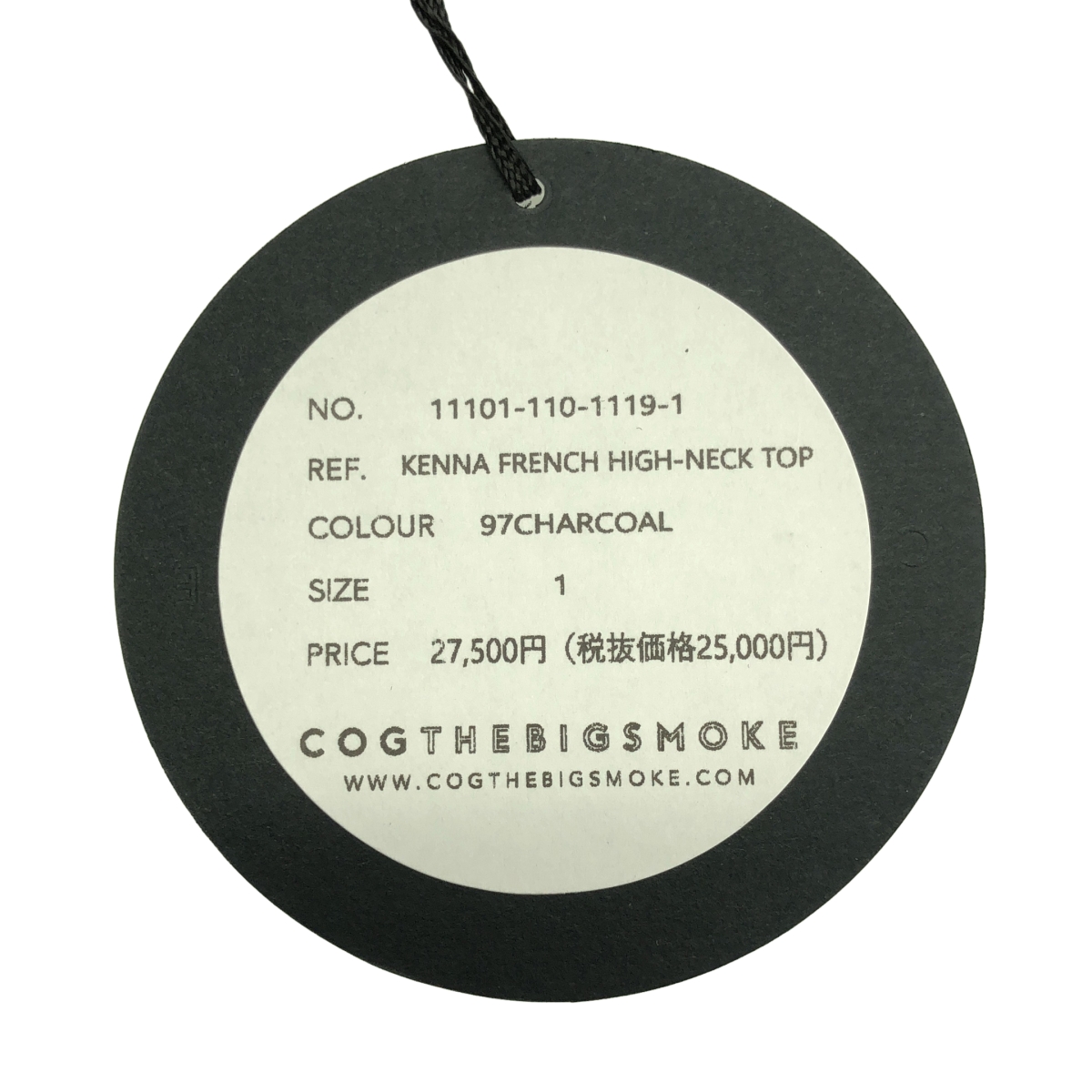 COGTHEBIGSMOKE / コグザビッグスモーク KENNA FRENCHI HIGH-NECK TOP  ウール トップス