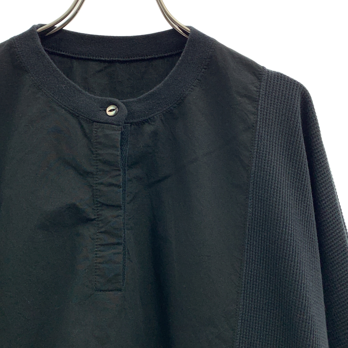 Curensology / カレンソロジー ワッフル ヘンリー プルオーバー トップス