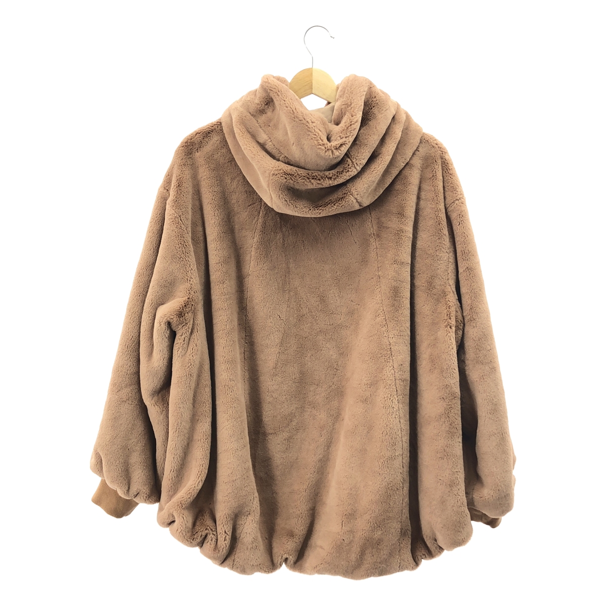 ayane / アヤン エコファー フーテッド ブルゾン ジャケット