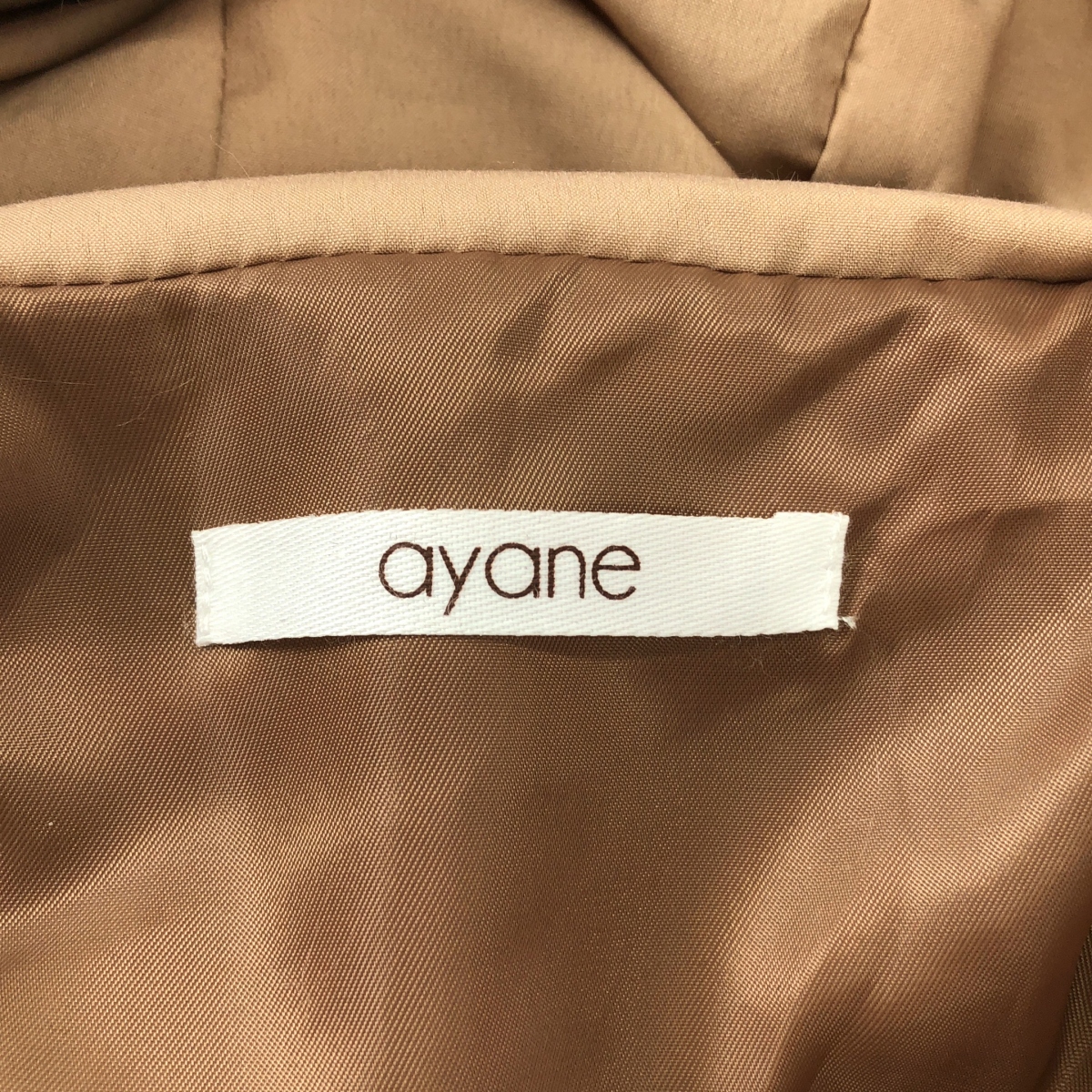 ayane / アヤン エコファー フーテッド ブルゾン ジャケット