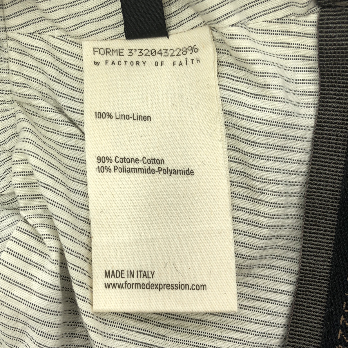 forme d'expression / フォルムデエクスプレッション twisted derby / リネン ハット