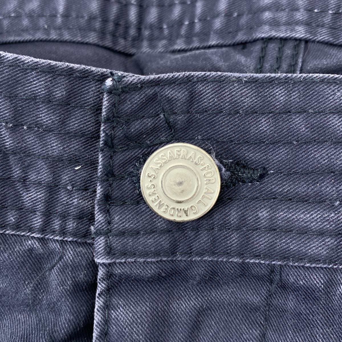 SASSAFRAS / ササフラス ミリタリー ワイド カーゴパンツ