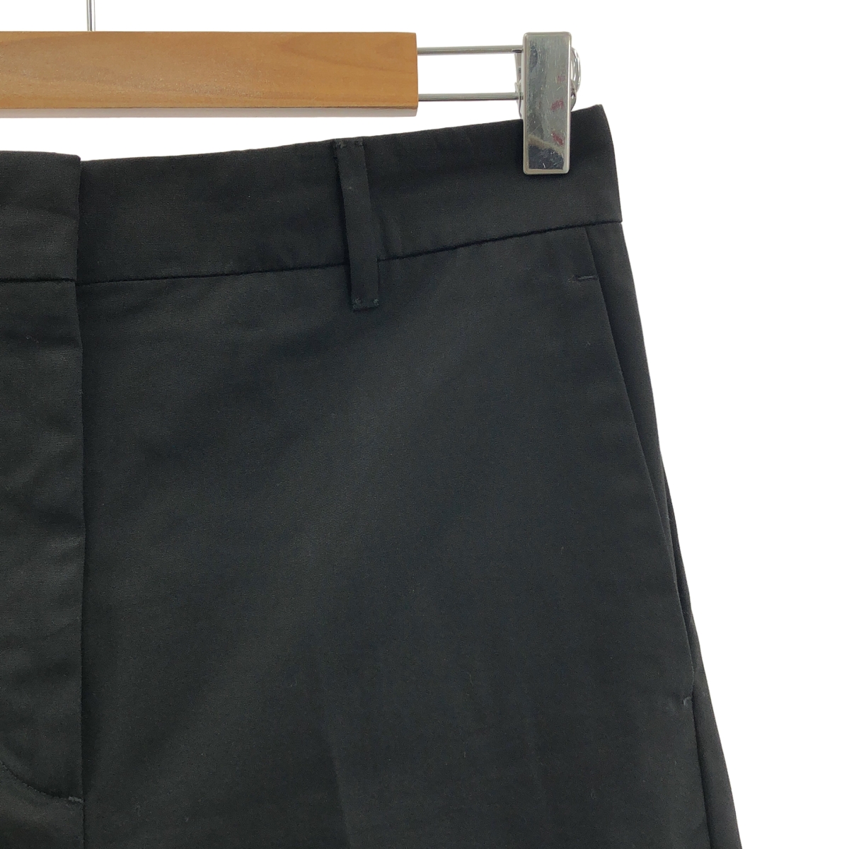 PRADA / プラダ コットン ワイド スラックス パンツ