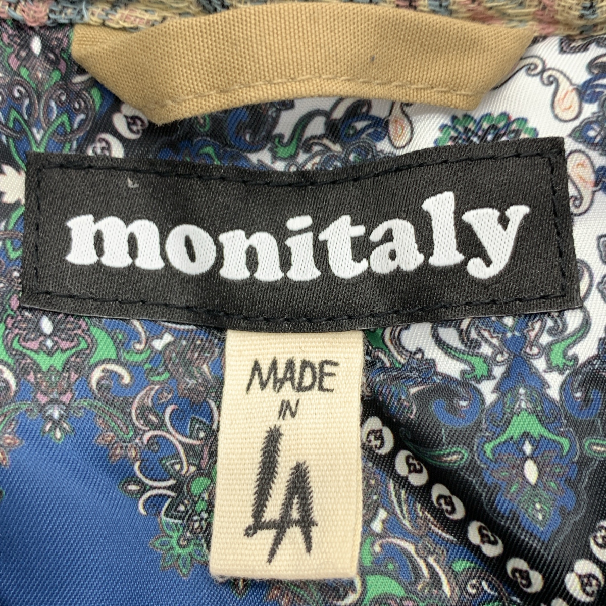 MONITALY / モニタリー ジャガード プルオーバー ジャケット