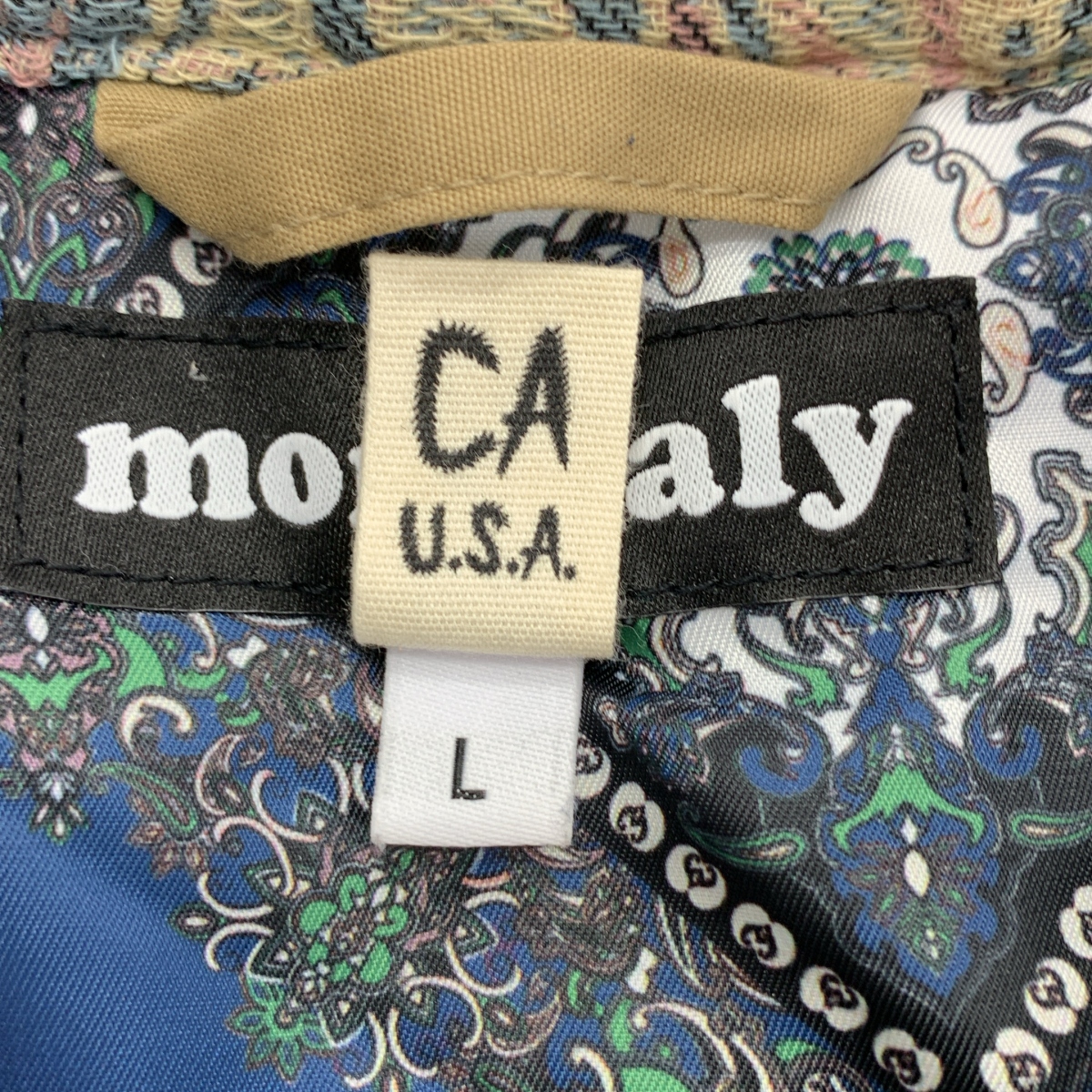 MONITALY / モニタリー ジャガード プルオーバー ジャケット