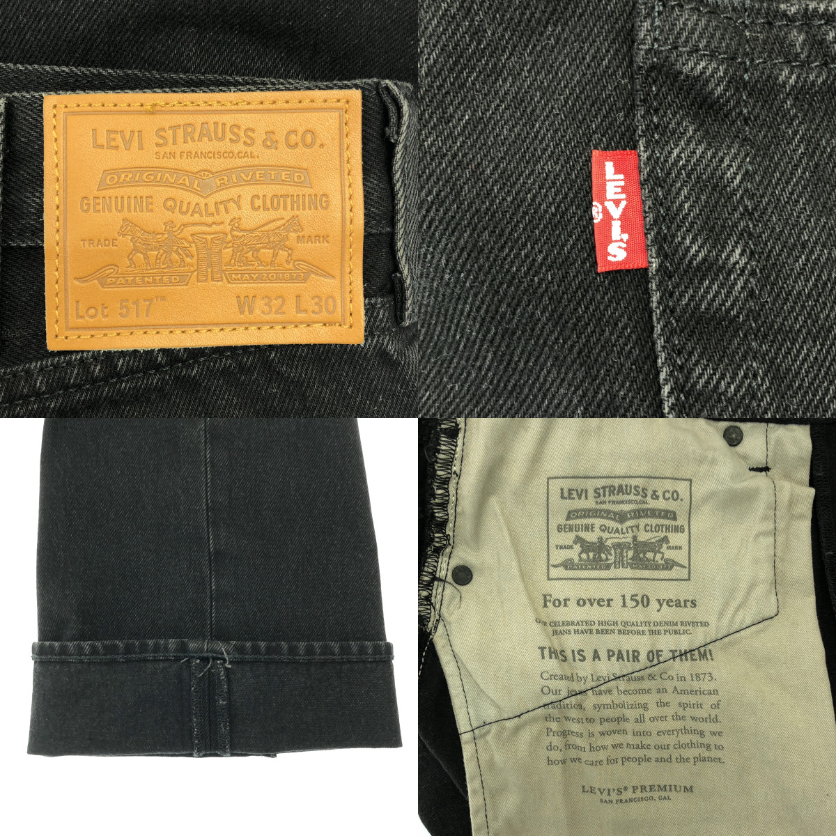 Levi's / リーバイス Premium 517 ブーツカット デニムパンツ