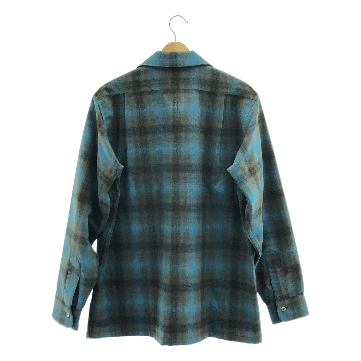 その他 WOOL CHECK SHIRT / オンブレチェック シャツ