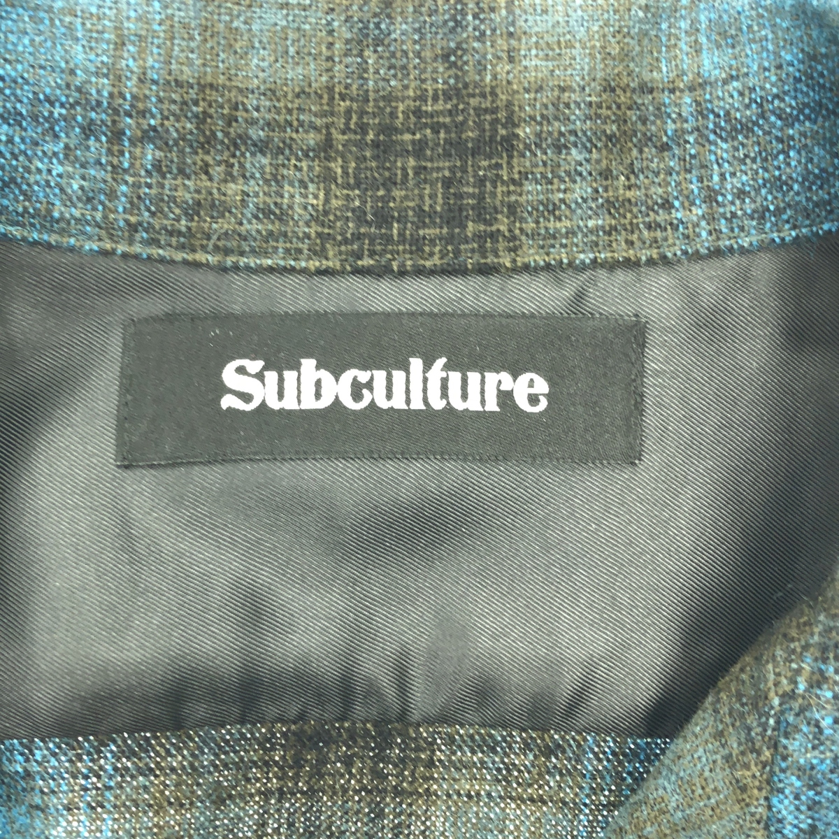 その他 WOOL CHECK SHIRT / オンブレチェック シャツ