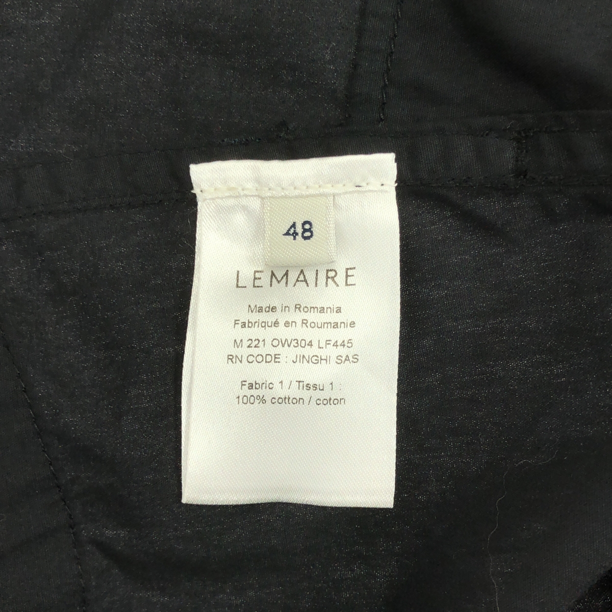 LEMAIRE / ルメール SHIRT BLOUSON コットン シャツ ブルゾン ジャケット