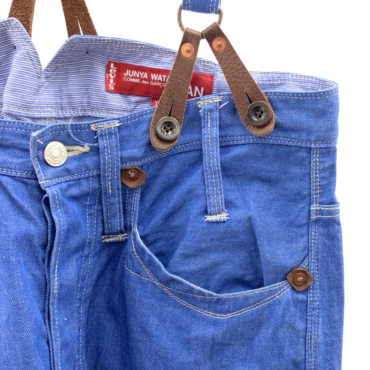 JUNYAWATANABE COMMEdesGARCONS MAN / ジュンヤワタナベマン × Levis / ダブルネーム サスペンダー パンツ