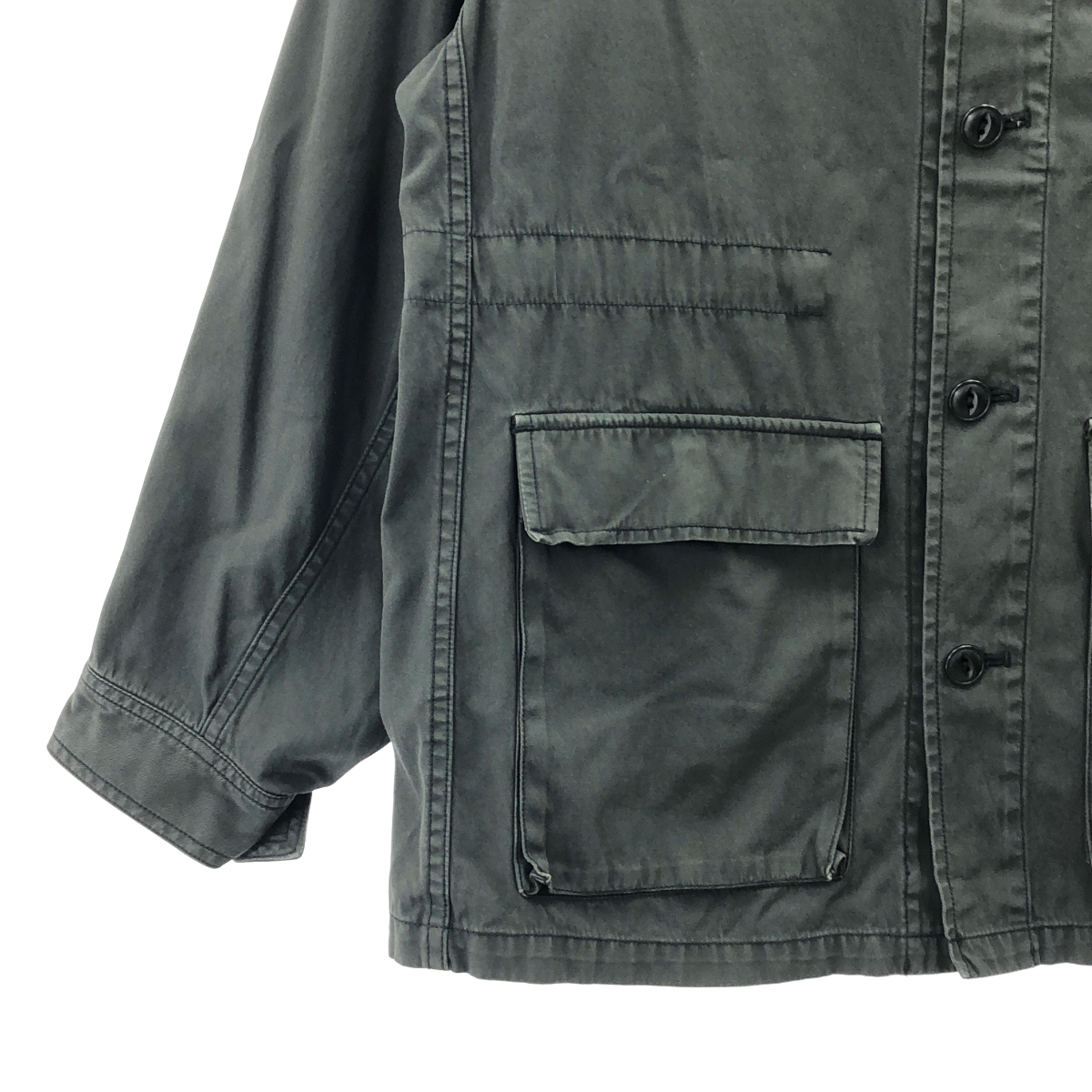 TICCA / ティッカ コットンギャバジン ミリタリーブルゾン