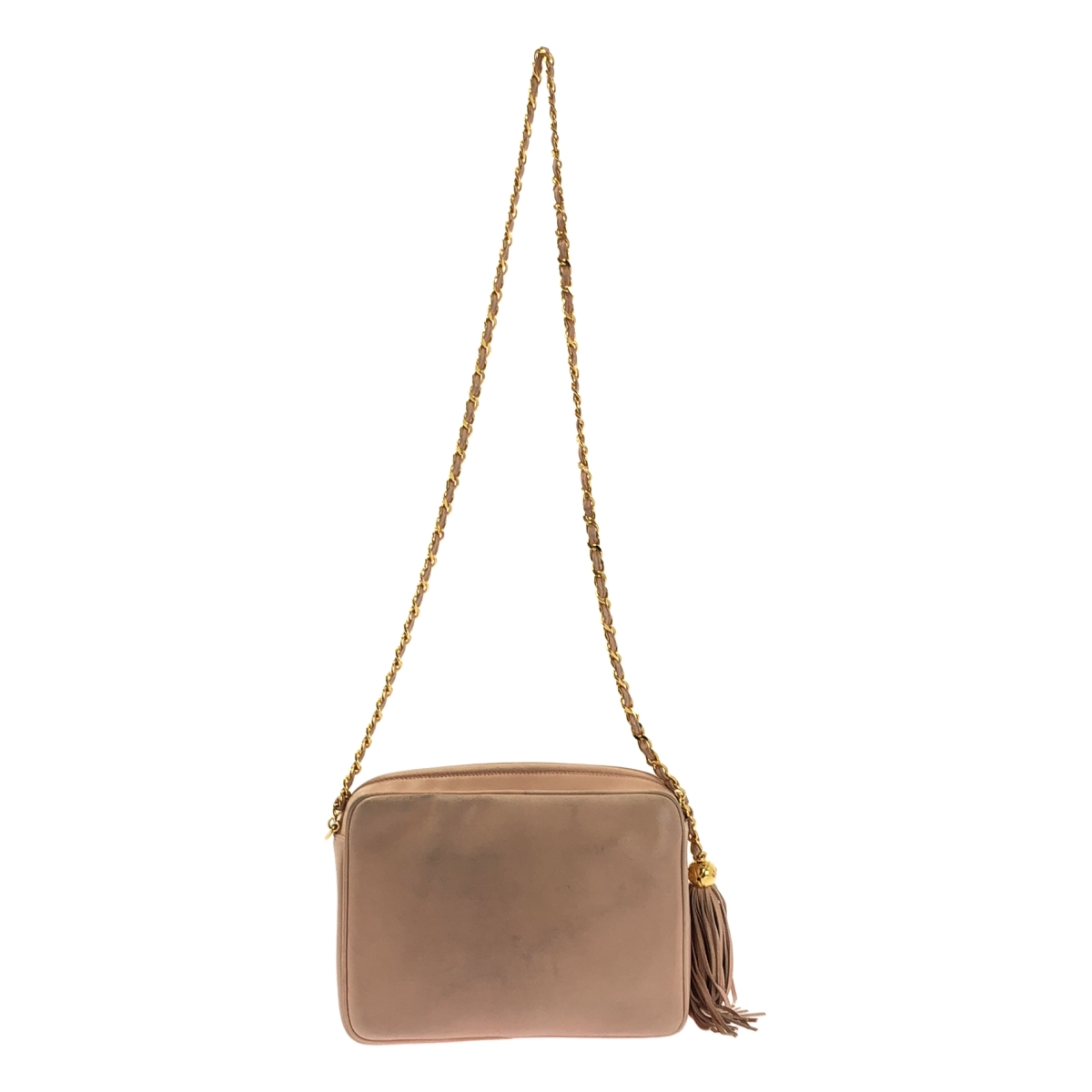 CHANEL / シャネル ヴィンテージ トリプルココマーク タッセル付き チェーン ショルダー バッグ