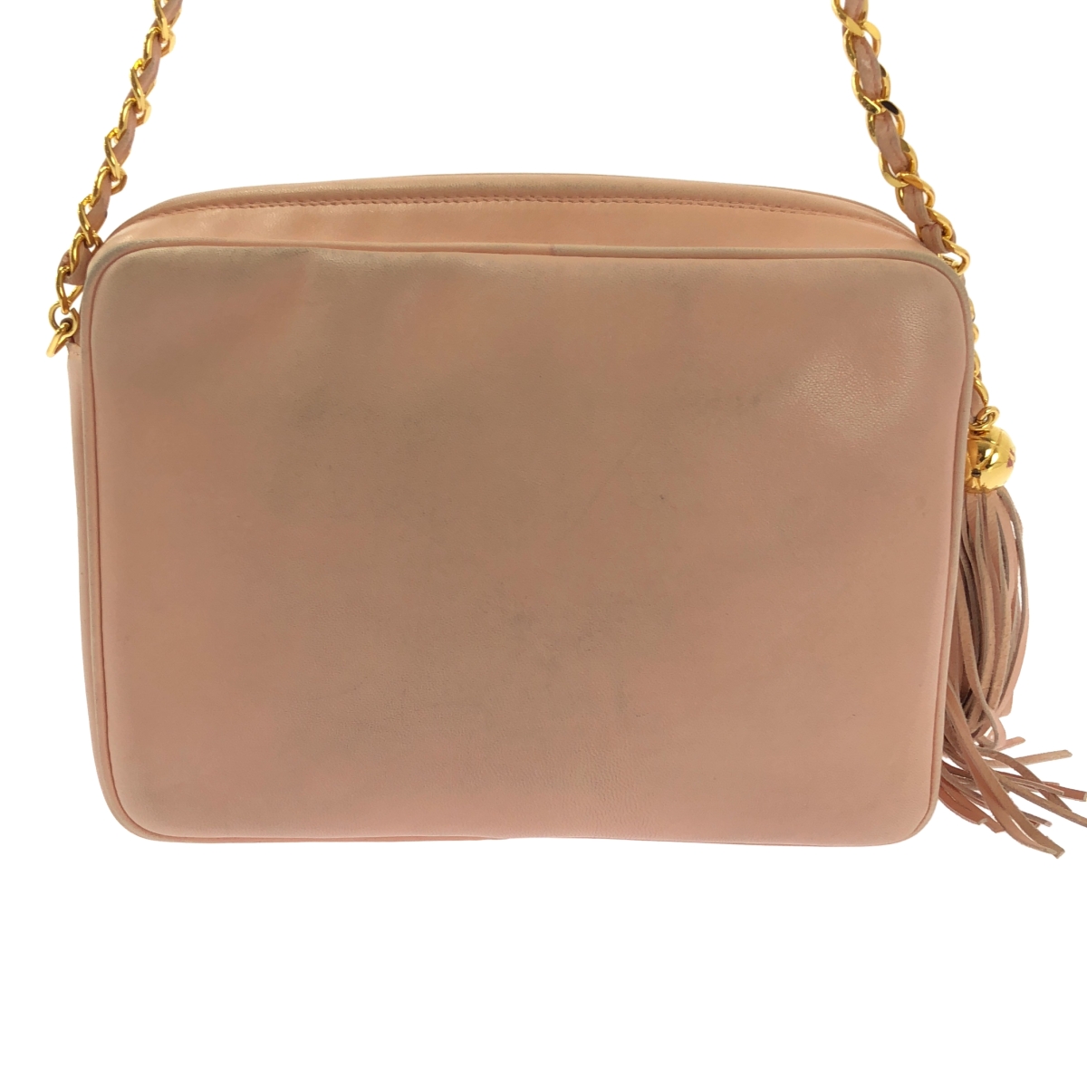 CHANEL / シャネル ヴィンテージ トリプルココマーク タッセル付き チェーン ショルダー バッグ