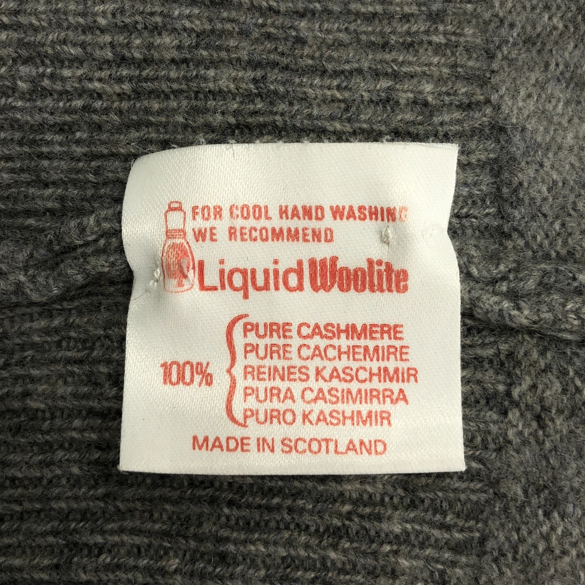 その他 1980s ヴィンテージ Vネック カシミヤ ニット