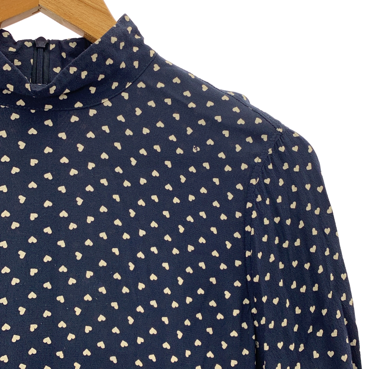 Ganni / ガニー ハートプリント ロング プルオーバーワンピース