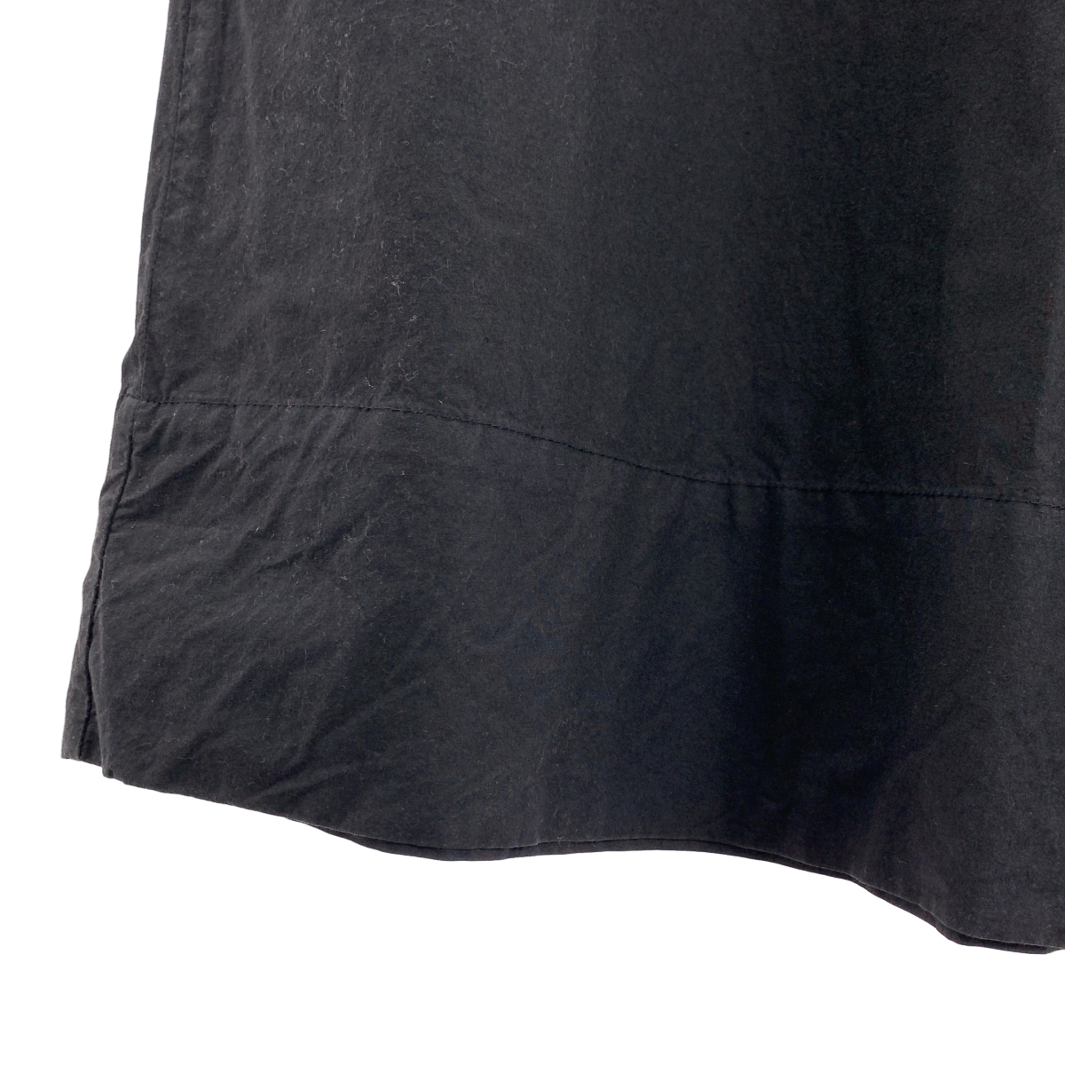 Yarmo / ヤーモ コットン 製品染め ドローストリング ワイド イージー パンツ