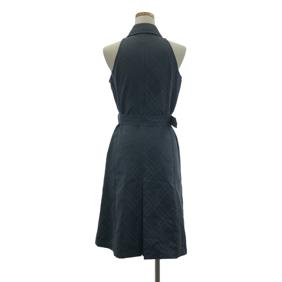 BURBERRY LONDON / バーバリーロンドン シャドーチェック シェルボタン トレンチ ワンピース