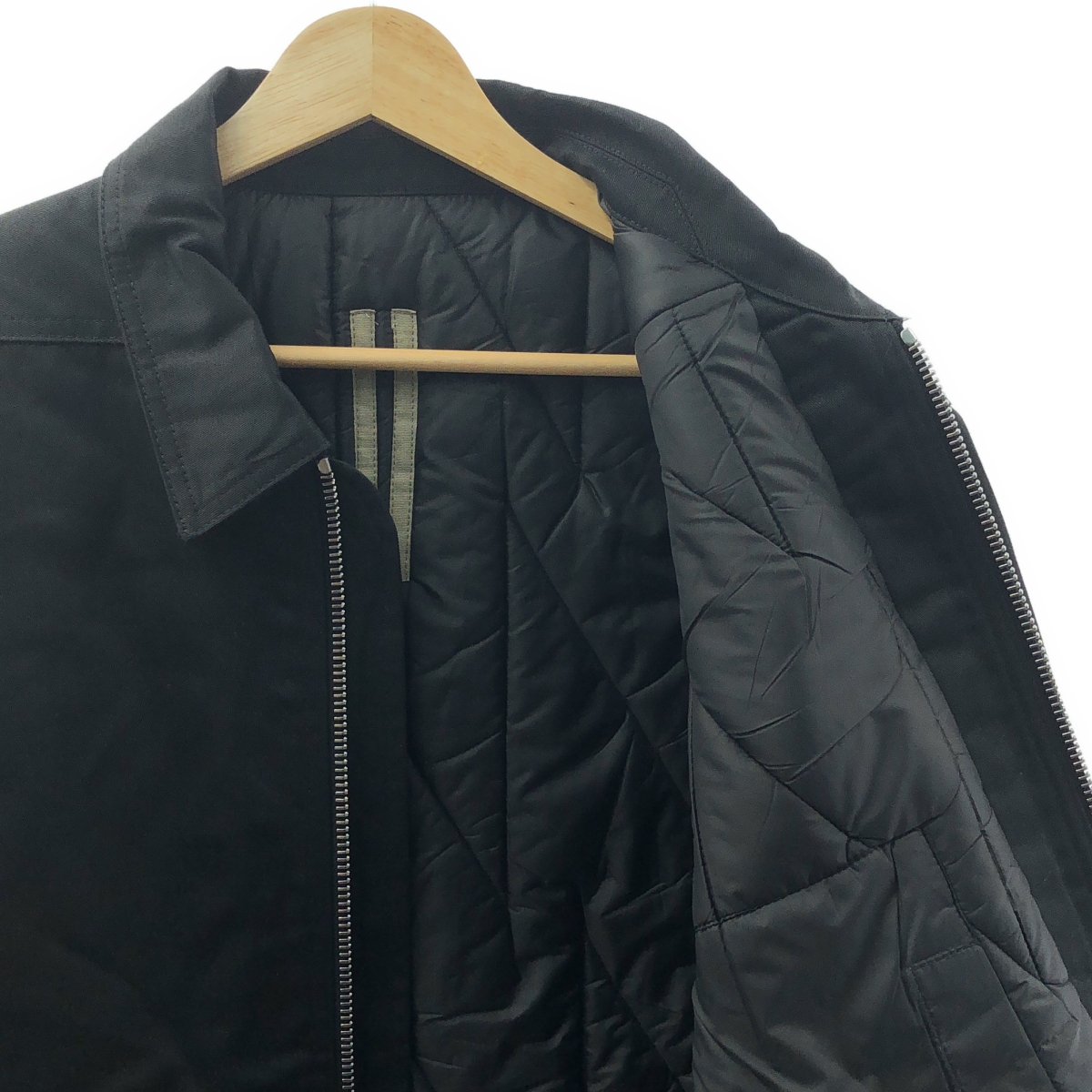 Rick Owens DRKSHDW / リック・オウエンス・ダークシャドウ ZIP FRONT JKT キルティングジップアップジャケット