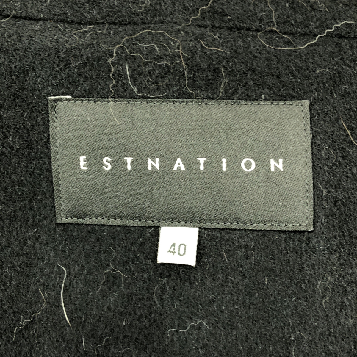 ESTNATION / エストネーション フォックスファー フーデッド ロングコート