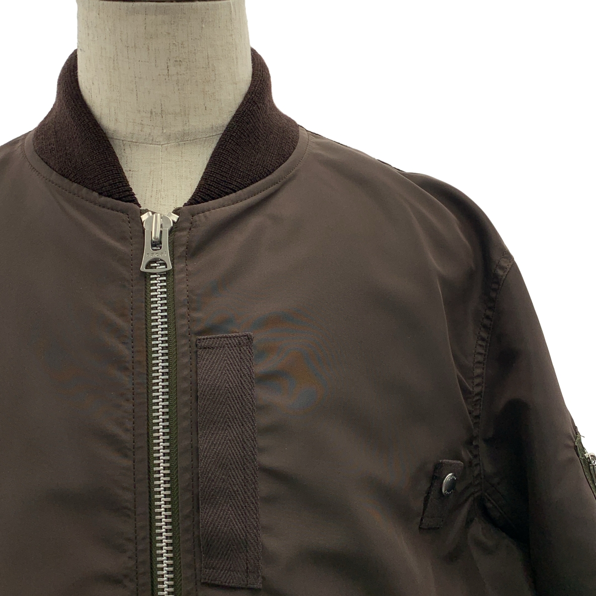 sacai / サカイ Nylon Twill Blouson / ナイロン オーバーシルエット ドローストリング ブルゾン ジャケット