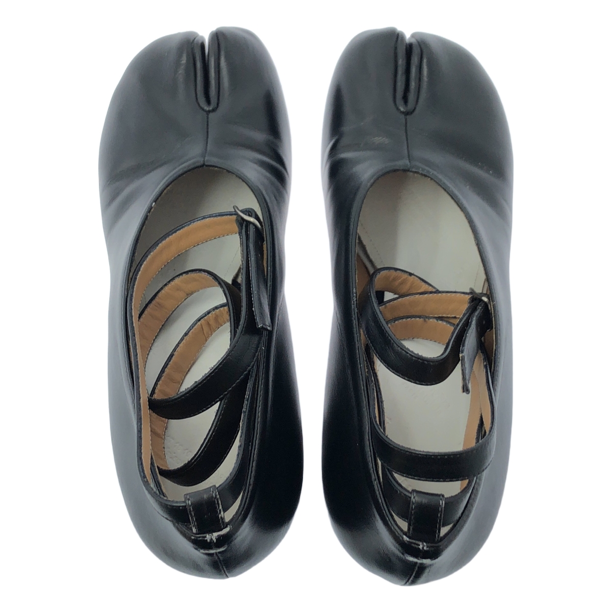 Maison Margiela / メゾンマルジェラ Tabi メリージェーン アンクルストラップパンプス 足袋 チャンキーヒール
